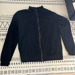 Hugo Boss lightweight bomber. Small. Black.